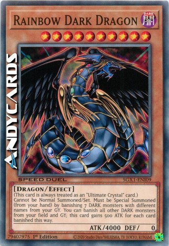 Rainbow dark dragon speed - dark,