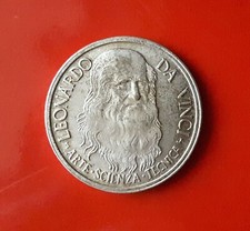 MEDAGLIA  LEONARDO DA VINCI