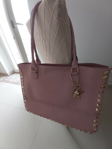 Vendo borsa rosa velluto con - vendo,
