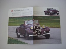 - POSTER ANNO 2000 - CITROEN TRACTION AVANT 11 BL CABRIOLET (1937)