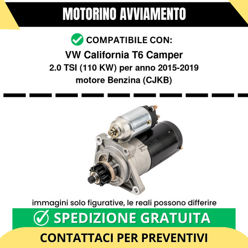 Motorino avviamento - motorino, vw