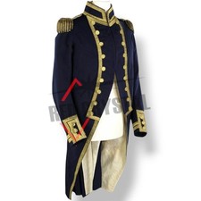 Cappotto uomo lana blu navy