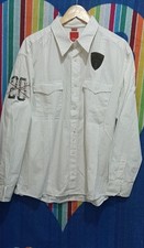 Camicia da uomo a righe manica lunga s.Oliver in cotone multicolore taglia XXL