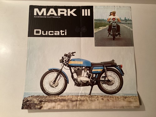 Ducati depliant poster - ducati, depliant/poster