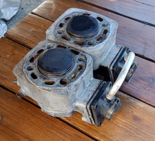 YAMAHA RD 350 LC 4L0 CYLINDER RH LH 4L01131110 4L01132110 + PISTONS 65 mm