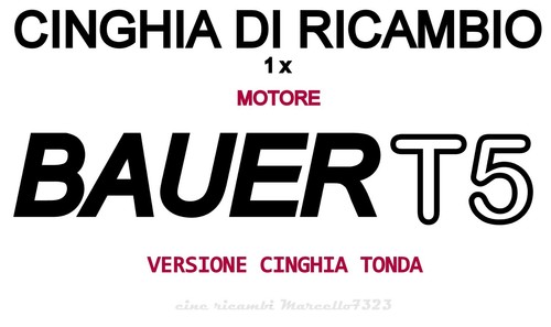 Cinghia sez tonda di - ★cinghia,