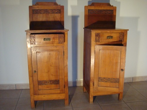 Coppia comodini legno - coppia, di