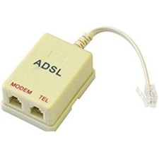 2 PEZZI FILTRO ADSL RJ11 MODEM