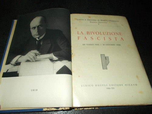 Rivoluzione del fascismo - del,