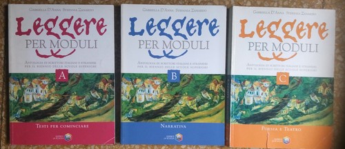 Leggere per moduli antologia - per,