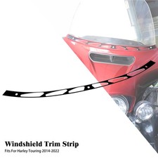 Parabrezza Moto Trim CNC Nero