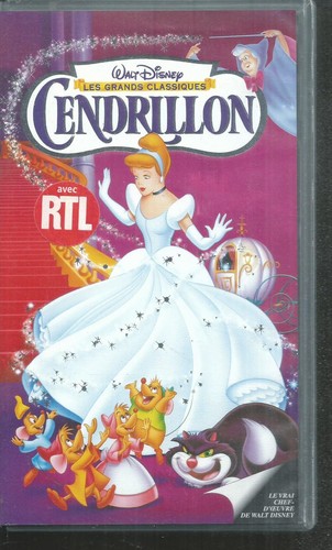 Cendrillon disney cassette - cendrillon., disney.