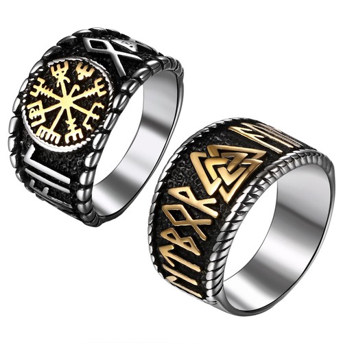 Set anello uomo norreno - set, pz
