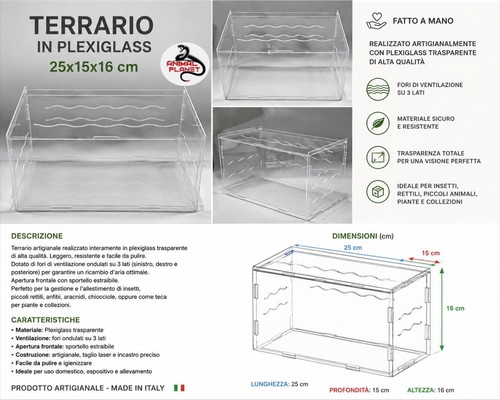 Terrario plexiglass - terrario,