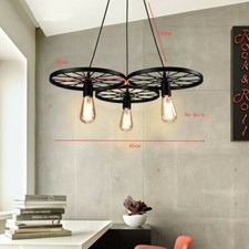 Plafoniera industriale 3 ruote