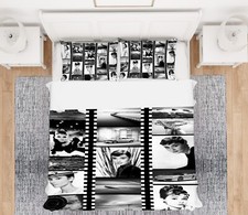 3D Era Beauty KER1162 Bed Pillowcases Quilt Duvet Cover Double Luna