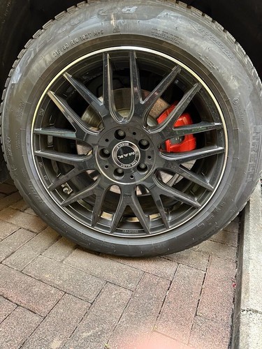 Cerchi mak 8jx18 neri gomme - neri, +