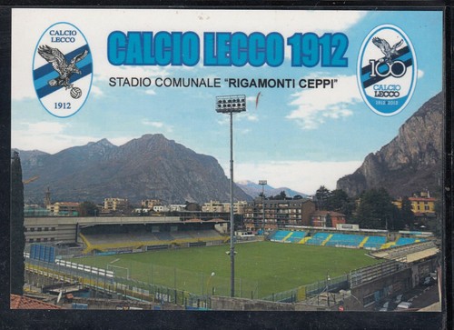 Cartolina calcio lecco - calcio, s.p.a
