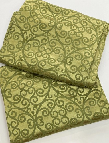 Vtg curtains olive - curtains,