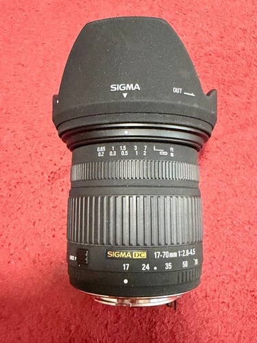 Sigma 70mm 5 dc per - 17-70mm,