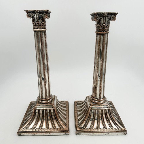 Coppia candelabri colonna - coppia,