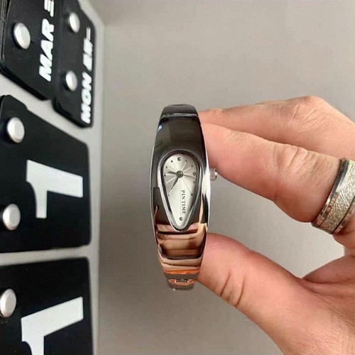 Orologio quadrato acciaio - orologio,