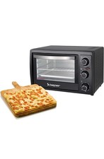 Forno Elettrico 20LT DOPPIO VETRO 1300W GRILL ACCESSORI 3 POSIZIONI COTTURA 230C