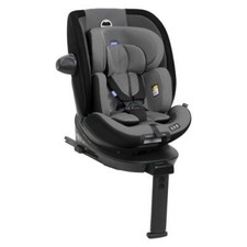 CHICCO Seggiolino Auto 0-20 Kg Isofix 0M-4 Anni Grey Black EVERONE i-SIZE