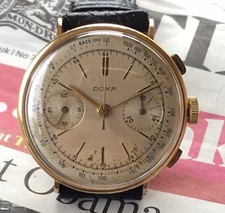 Doxa Chrono oro 18kt, anno 1934, vintage