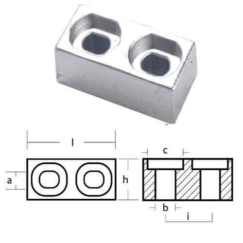 Anodo cubo per suzuki - per, dt
