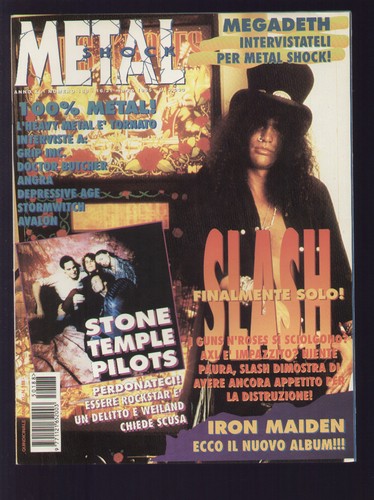Metal shock 188 1995 slash - metal,