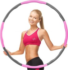 Hula Hoop Bodybuilding Fitness anelli perdita dimagranti smontabile bicolor