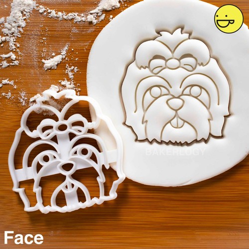 Tagliabiscotti shih tzu face - tagliabiscotti,