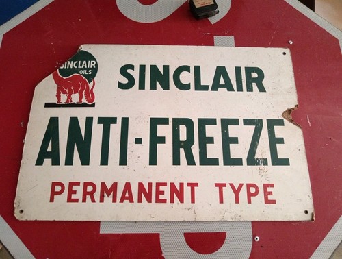 Insegna cartello sinclair - insegna,