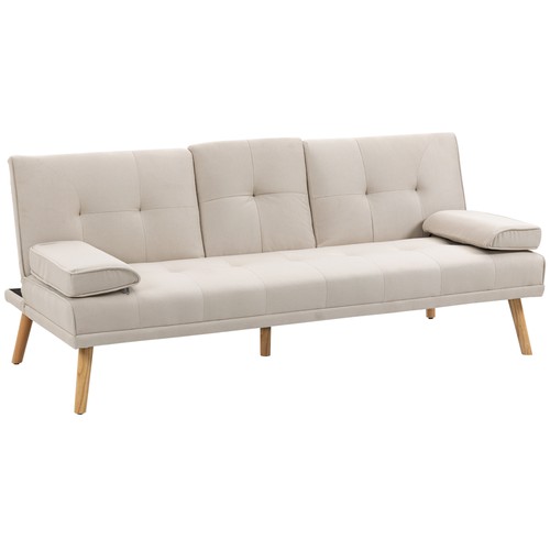 Homcom divano letto posti - homcom, 3