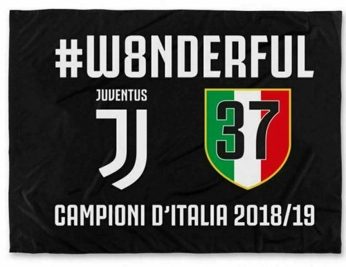 Bandiera juventus w8nderful - juventus, #w8nderful