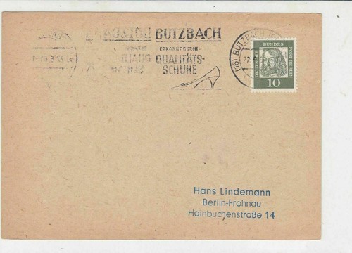 Ddr 1961 butzbach annulla - 1961,