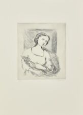 DOMENICO PURIFICATO (Fondi 1915 - Roma 1984) OPERA Incisione Acquaforte In Casa