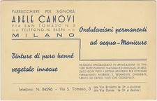 MILANO - PARRUCCHIERE PER SIGNORA ADELE CANOVI