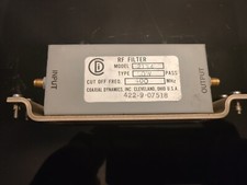 Filtro passa basso Avionico/terrestre Cutoff 400MHz 