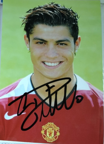 Autograph cristiano ronaldo - autograph,