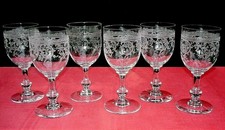 SAINT LOUIS METZ WINE GLASSES