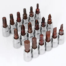 Set di bussole per chiavi a brugola esagonali/Pozi/Torx/Phillips/punte scanalate da 3/8" (9,5 mm)