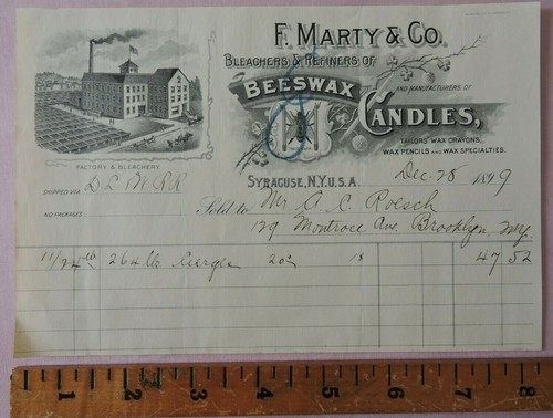 1899 marty candles - candles, d'api
