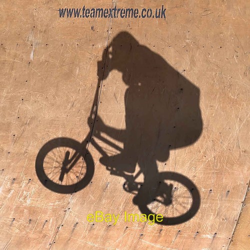Photo 6x4 bmx and skateboard - bmx,