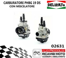 CARBURATORE DELL'ORTO PHBG 19 DS MOTORE MINARELLI 2T 50 ARIA CON MISCELATORE