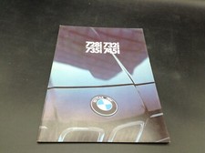DEPLIANT BROCHURE AUTO VINTAGE BMW 728i 732i 735i 745i ita 1980 dati tecnici 