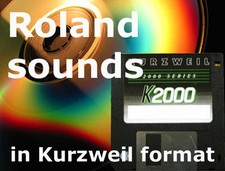 Kurzweil suoni da Roland D50 JD800 JV1080 per k2600 pc3 pc3k8 pc3k7 pc3k6
