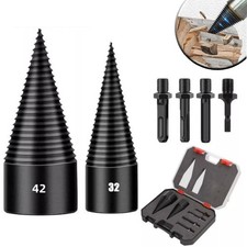 Trapano avvitatore a cono spaccalegna 6 spaccalegna alta velocità torsione legna da ardere