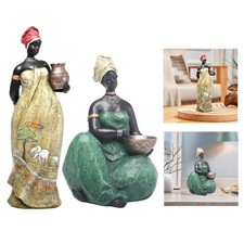 Statuetta di Donne Africane in